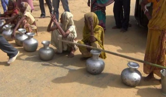 Safe drinking water crisis continues: Villager's suffering prevails: DWS authorities in deep slumber